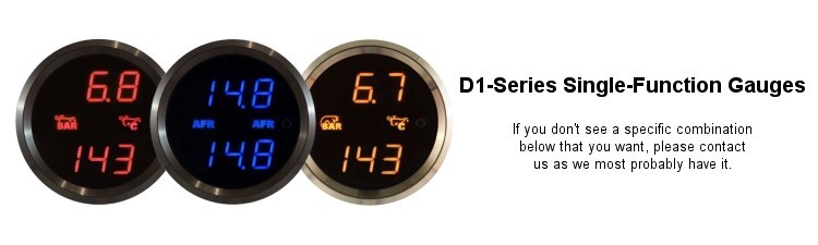 D1-Series Dual-Function Gauges